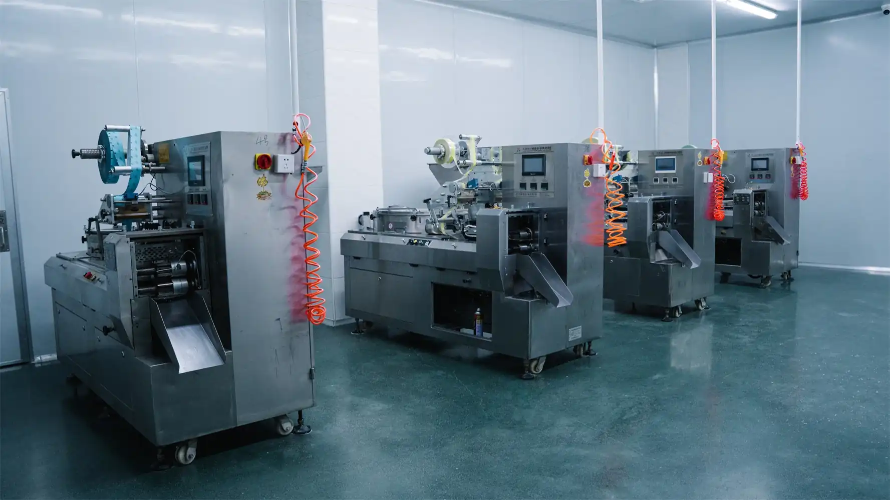 Production equipment at the manufacturing partner facility