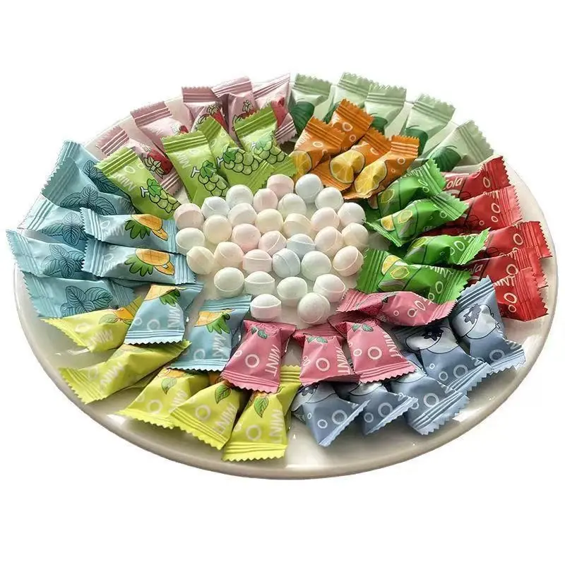 Sugar free individually wrapped mints assortment platter