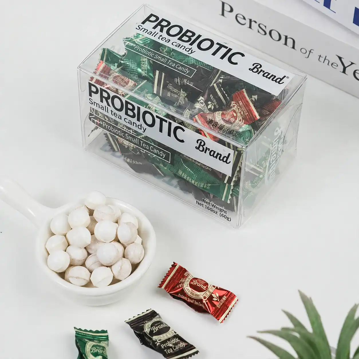 Tea candy display box and bowl